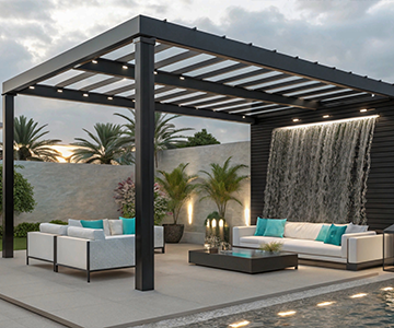 Pergola ve Otomatik Tente Sistemlerinde Kaliteli Uygulamalar